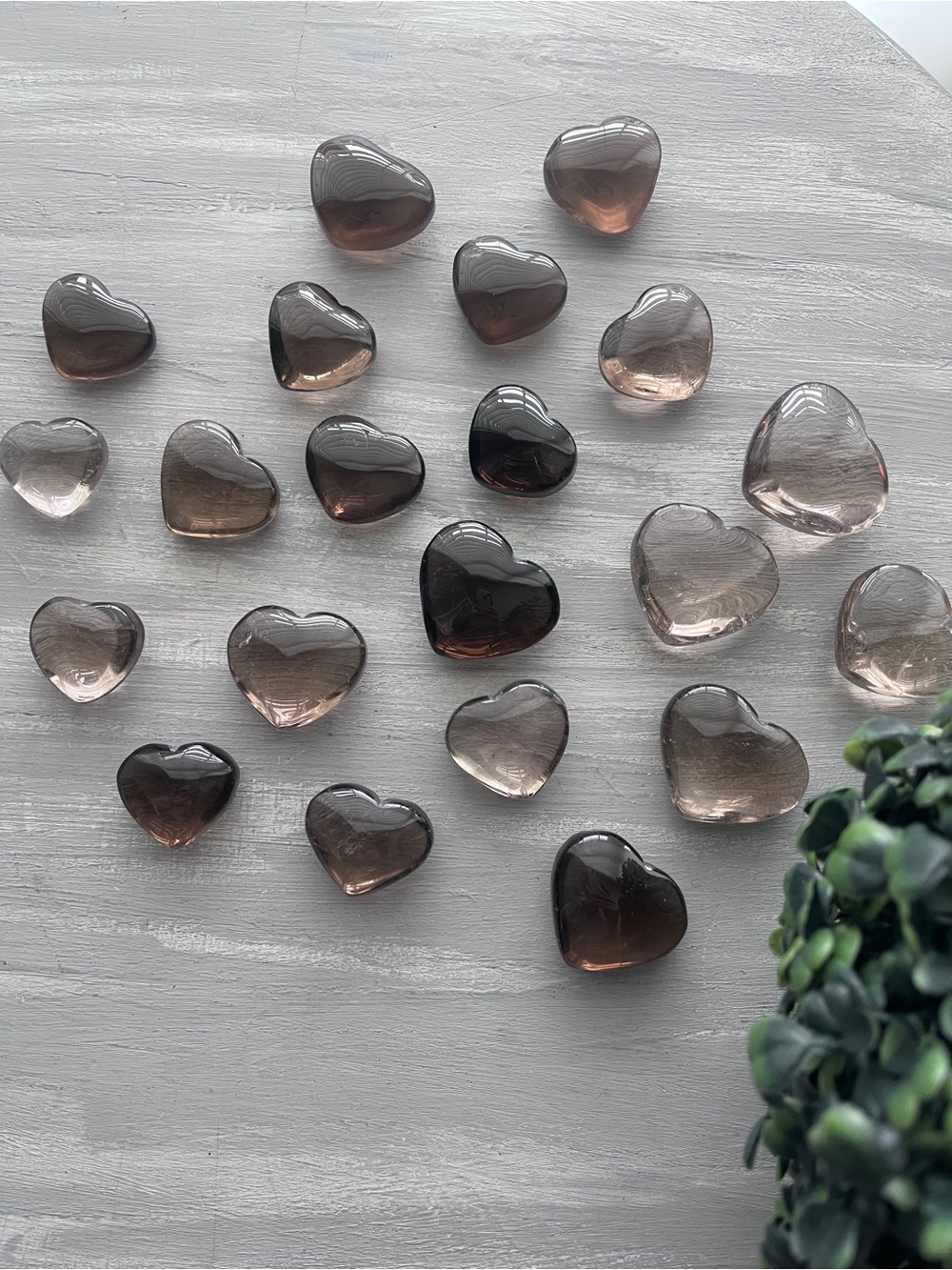 Smoky Quartz Heart